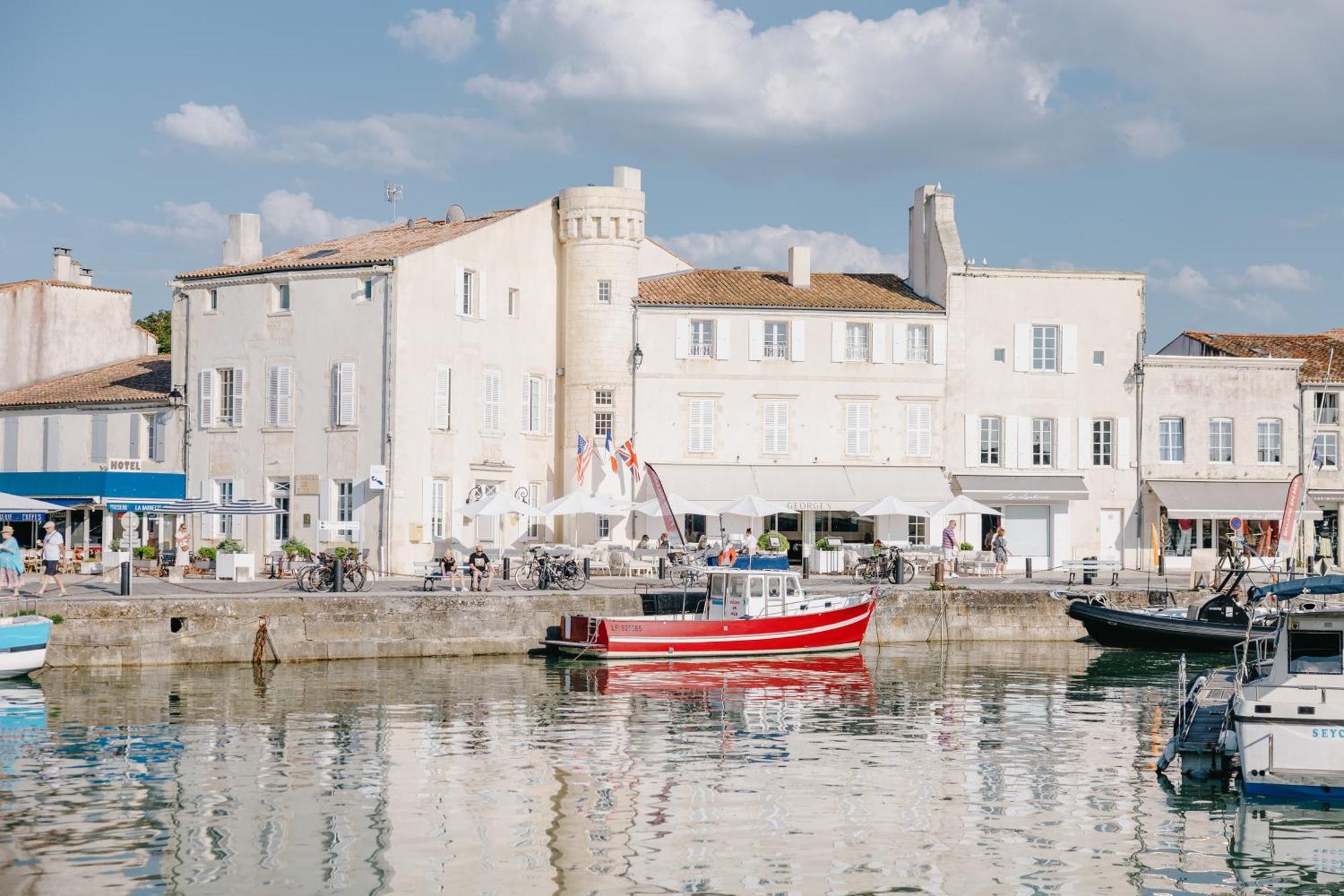 Hotel De Toiras Saint-Martin-de-Re Bagian luar foto