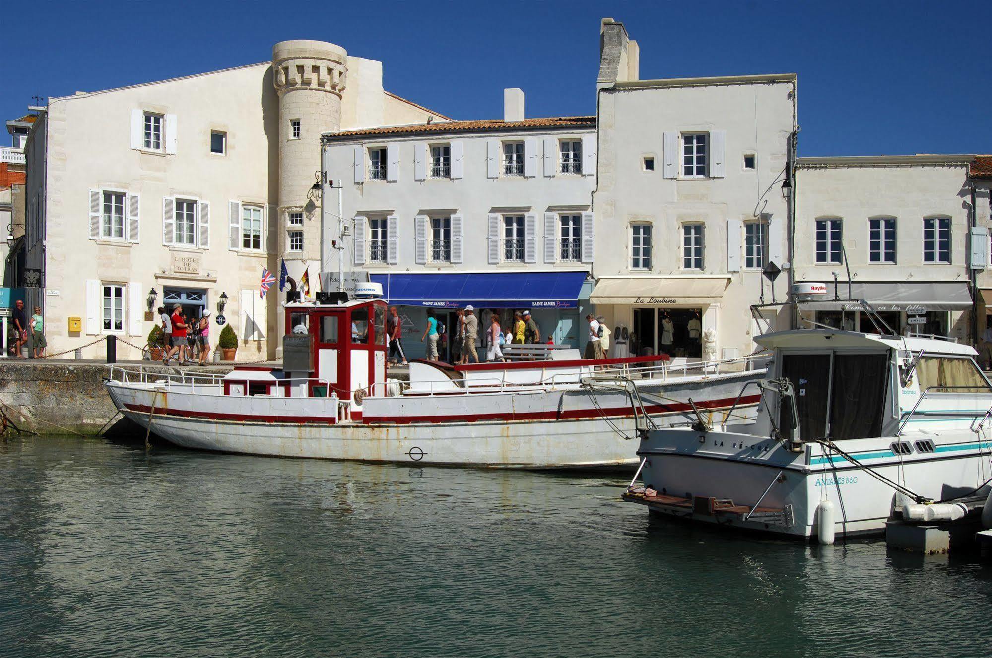 Hotel De Toiras Saint-Martin-de-Re Bagian luar foto